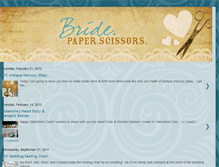 Tablet Screenshot of bridepaperscissors.blogspot.com