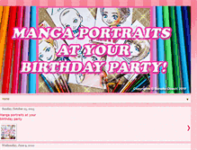 Tablet Screenshot of mangaportraits.blogspot.com