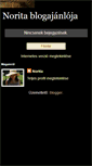 Mobile Screenshot of noritablogajanlo.blogspot.com