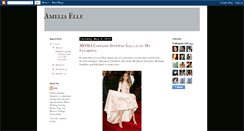 Desktop Screenshot of ameliaelle.blogspot.com