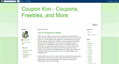 Desktop Screenshot of couponsbykim.blogspot.com