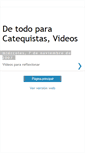 Mobile Screenshot of detodoparacatequistasvideos.blogspot.com