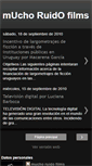 Mobile Screenshot of muchoruidofilms.blogspot.com