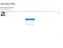 Tablet Screenshot of lifeafterfifty.blogspot.com