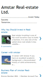 Mobile Screenshot of amstar-realestate.blogspot.com
