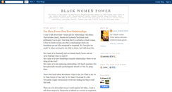 Desktop Screenshot of blackwomenpower.blogspot.com