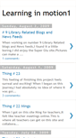 Mobile Screenshot of learninginmotion1.blogspot.com