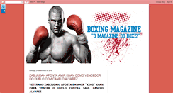 Desktop Screenshot of boxingmagazine.blogspot.com