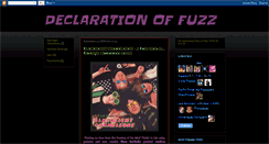 Desktop Screenshot of declarationoffuzz.blogspot.com