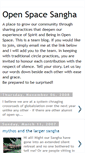 Mobile Screenshot of openspacesangha.blogspot.com