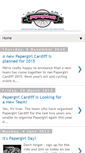 Mobile Screenshot of papergirlcardiff.blogspot.com