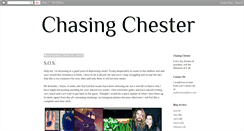 Desktop Screenshot of chasingchester.blogspot.com