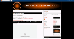 Desktop Screenshot of blogtoviajando.blogspot.com