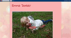 Desktop Screenshot of emmadonker.blogspot.com