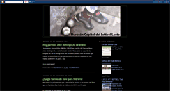 Desktop Screenshot of huracan-softbol.blogspot.com