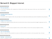Tablet Screenshot of bernard-o-net.blogspot.com
