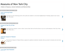 Tablet Screenshot of museumsofnyc.blogspot.com