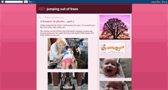 Desktop Screenshot of jumpingoutoftrees.blogspot.com