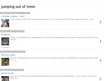 Tablet Screenshot of jumpingoutoftrees.blogspot.com