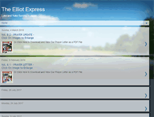 Tablet Screenshot of elliotexpress.blogspot.com