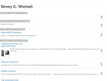 Tablet Screenshot of dgwhetsell.blogspot.com