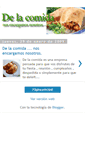 Mobile Screenshot of delacomida.blogspot.com