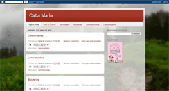 Desktop Screenshot of catiamariartesanatos.blogspot.com