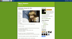 Desktop Screenshot of merrysomers.blogspot.com