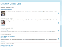 Tablet Screenshot of mcmullindentalcare.blogspot.com