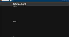 Desktop Screenshot of informe-bbtk.blogspot.com