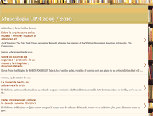 Tablet Screenshot of museologiaupr2009.blogspot.com