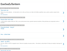 Tablet Screenshot of essesoueutambem.blogspot.com