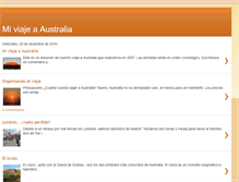 Tablet Screenshot of miviajeaaustralia.blogspot.com