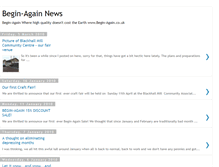 Tablet Screenshot of begin-againblog.blogspot.com