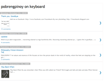 Tablet Screenshot of pobrengpinoy.blogspot.com