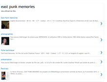 Tablet Screenshot of eastpunkmemories.blogspot.com