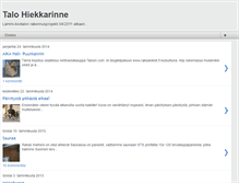 Tablet Screenshot of hiekkarinne.blogspot.com