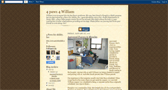 Desktop Screenshot of 4paws4william.blogspot.com