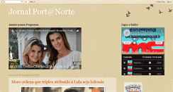 Desktop Screenshot of jornalportanorte.blogspot.com