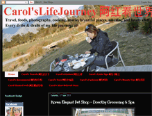 Tablet Screenshot of carolslifejourney.blogspot.com