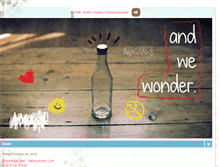 Tablet Screenshot of andwewonder.blogspot.com
