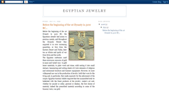 Desktop Screenshot of egyptian-jewelry-diary.blogspot.com