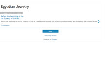Tablet Screenshot of egyptian-jewelry-diary.blogspot.com