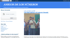 Desktop Screenshot of amigosdelosnumeros.blogspot.com