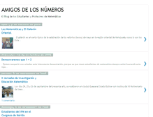 Tablet Screenshot of amigosdelosnumeros.blogspot.com