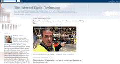 Desktop Screenshot of future-of-digital-technology.blogspot.com