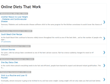 Tablet Screenshot of onlinedietsthatwork.blogspot.com