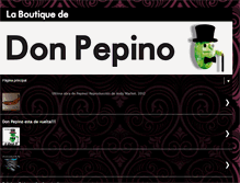 Tablet Screenshot of laboutiquededonpepino.blogspot.com