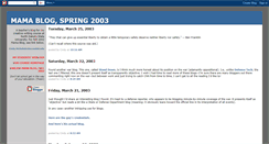 Desktop Screenshot of mamablog.blogspot.com