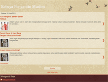 Tablet Screenshot of kebayamusliminfo.blogspot.com